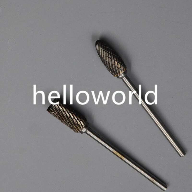 Dental Lab Alloy Carbide Cutter Kit HP Tungsten Steel Tooth Polisher Burs 2.35
