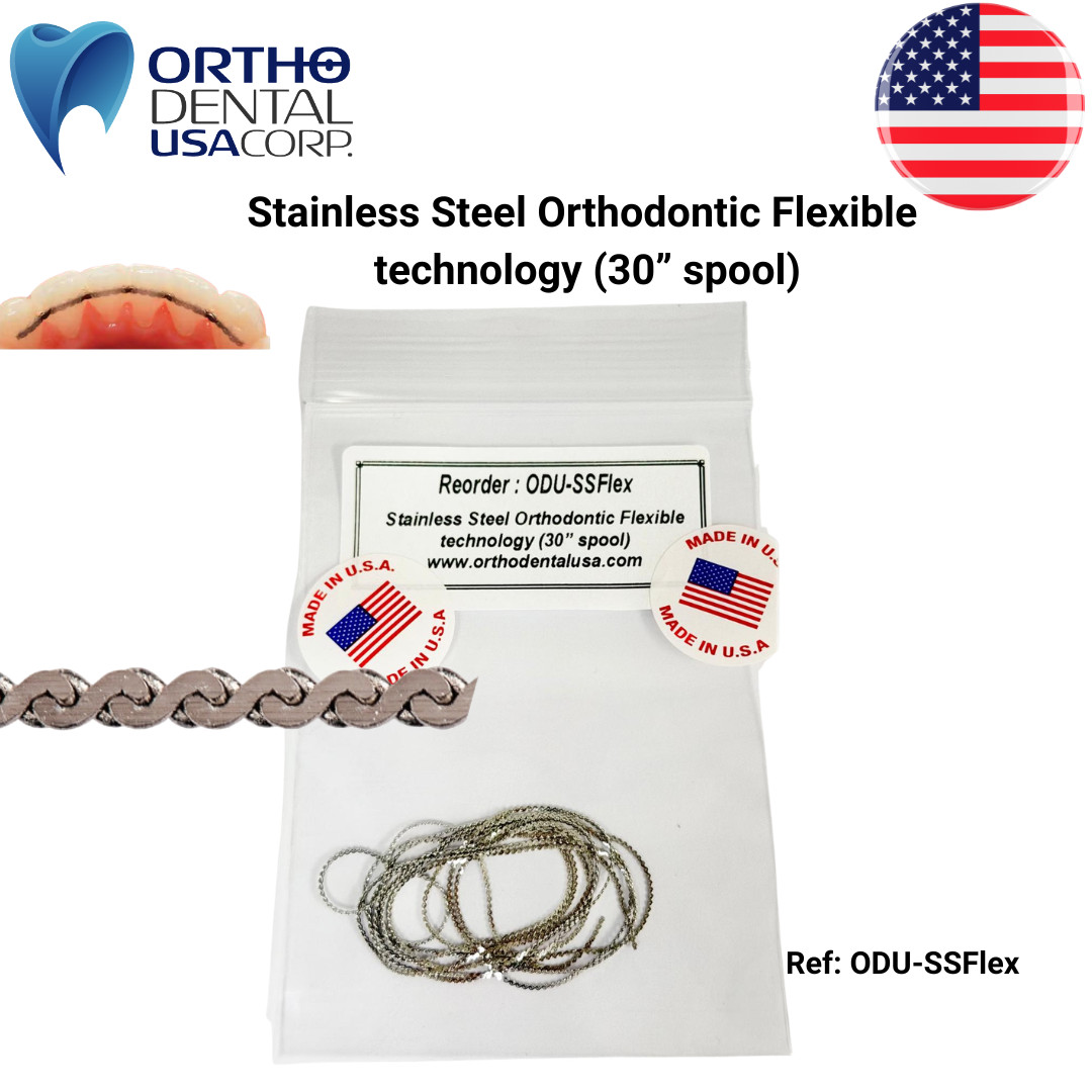 Stainless Steel RETAINER wire Orthodontic Flexible 30” spool Orthodentalusa