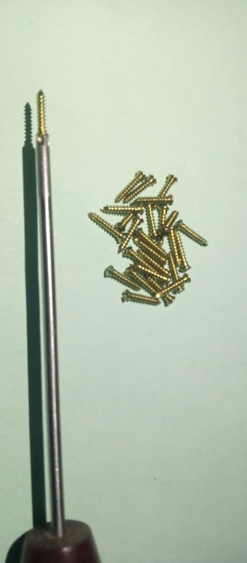 2mm Maxillofacial Titanium Plate Screws Set – 76 pcs with Screwdriver