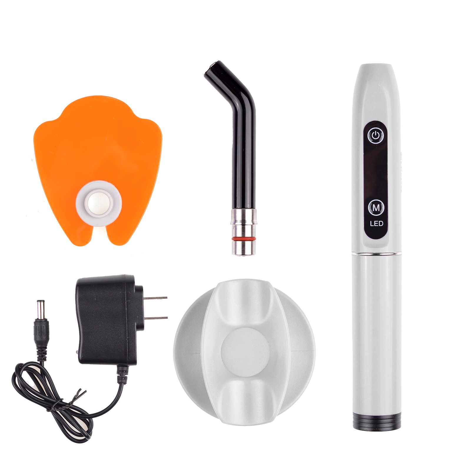 5W High Power Dental LED Curing Light 420-480nm Resin Cure Lamp 4 Working Modes