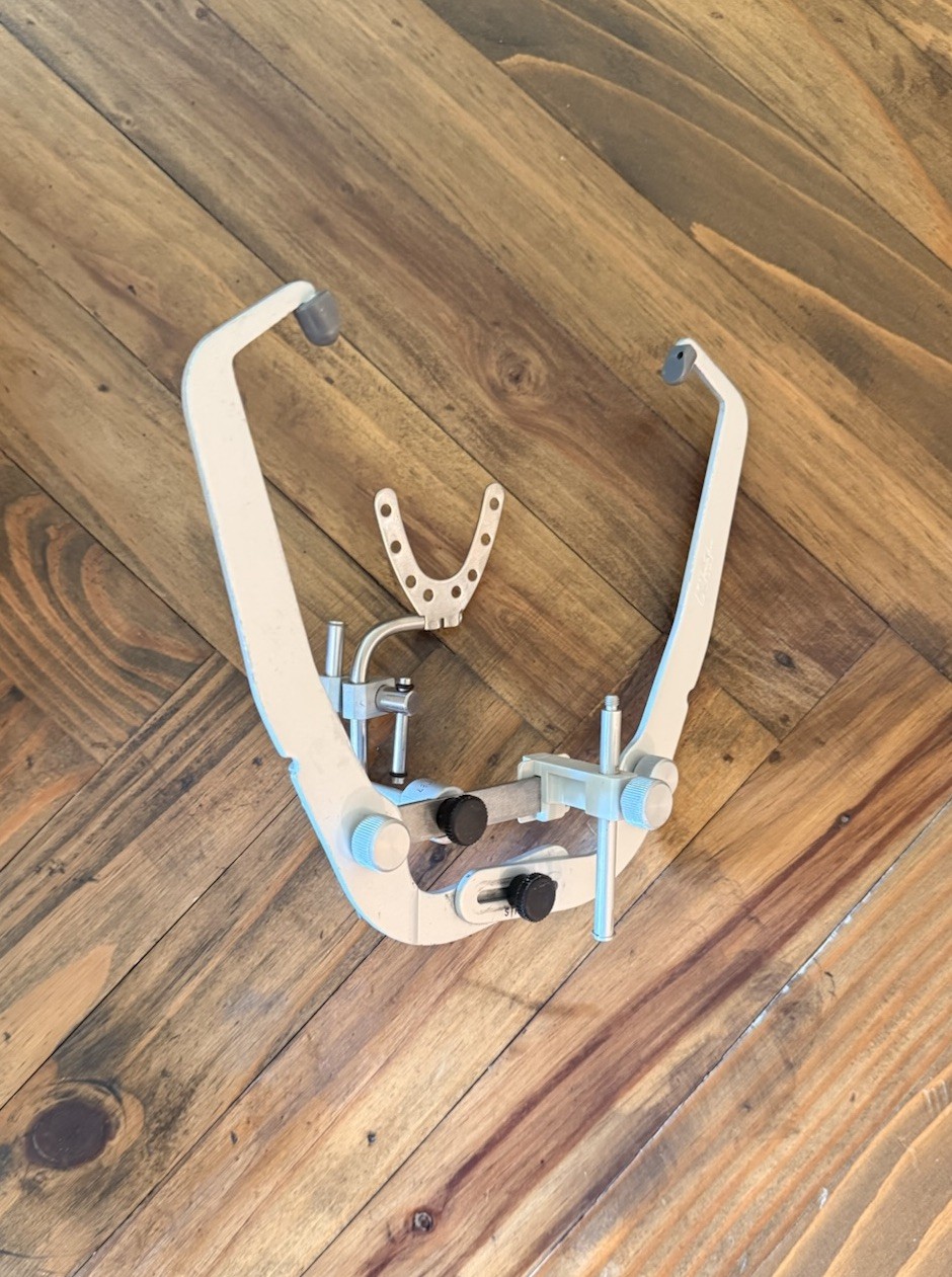 Whip Mix Dental Facebow Includes Bite Fork/Transfer As Seen in Photos FAST SHIP!