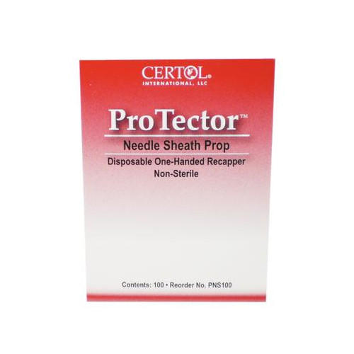 Certol PNS100 ProTector Needle Sheath Props Heavyweight 2.5″ X 3.25″ 100/Pk