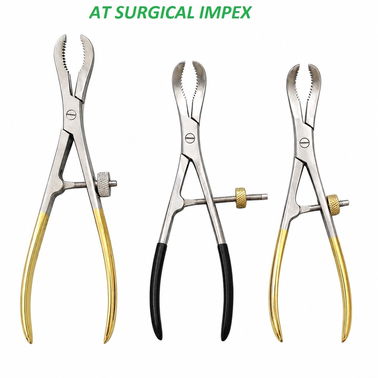 3 PCS Bone Reduction Holding Forceps Set Orthopedic Surgical Instruments German