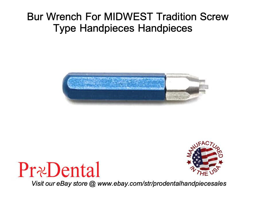 MIDWEST Tradition Screw Type Dental Highspeed Handpiece Bur Wrench – ProDental