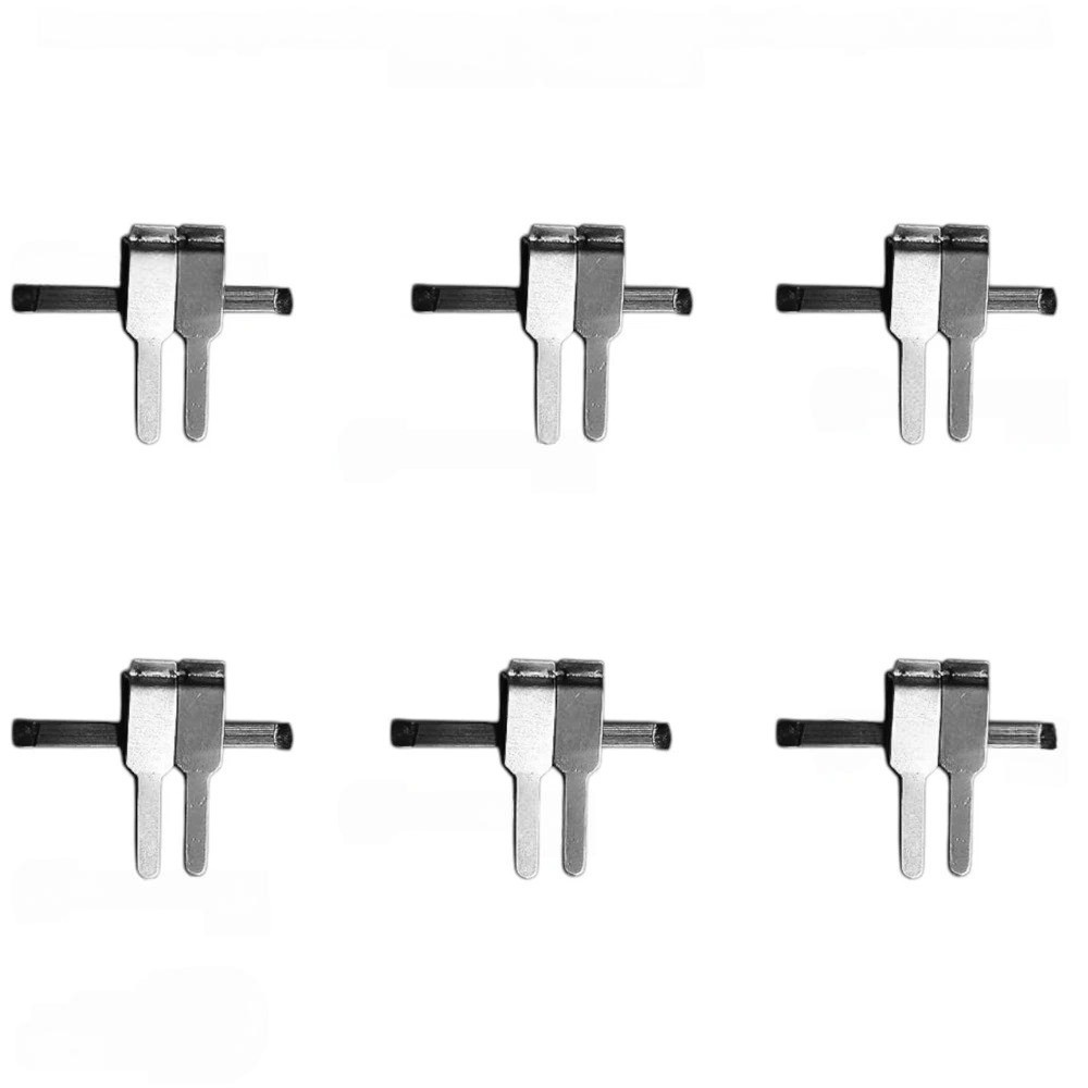 Neurosurgery Plastic Surgery Micro Vascular Clamps V-2 Small Size Set of 6