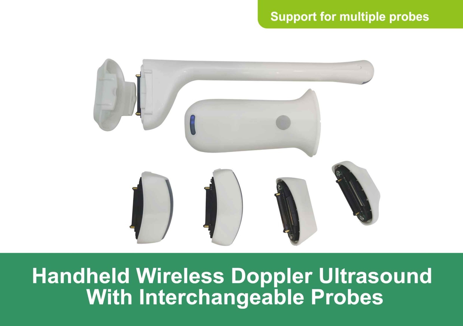 Ultrasound Scanner 5 Interchangeable Probes Convex Linear Phased Array