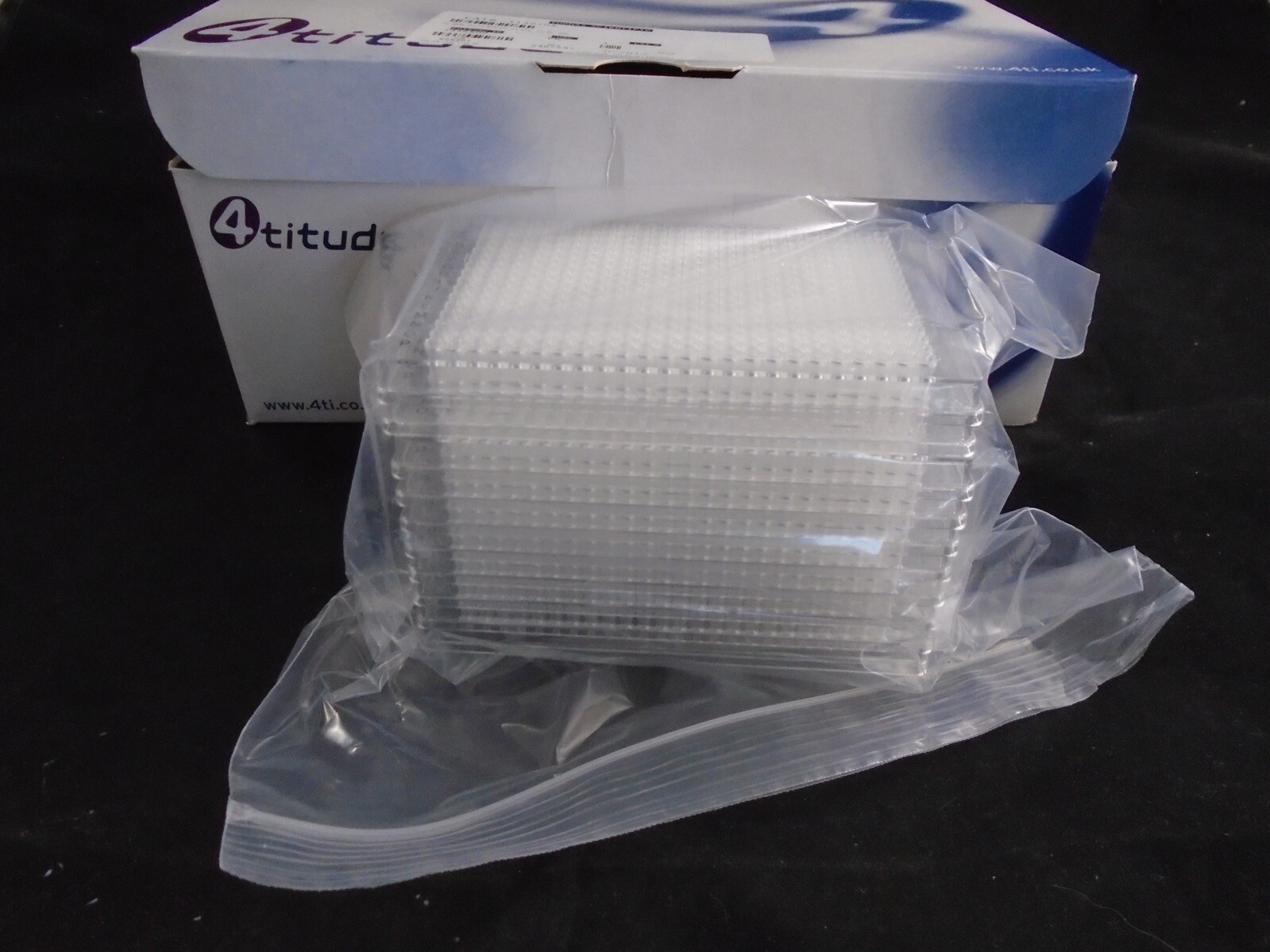 4TITUDE Azenta FrameStar 384 Clear Well Skirted PCR Plate 4ti-0384/C 30/Pk