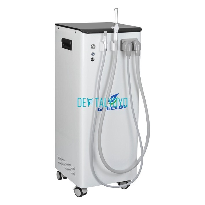 Greeloy 350L/min Mobile Dental Suction Unit Vacuum Saliva Machine Strong Suction