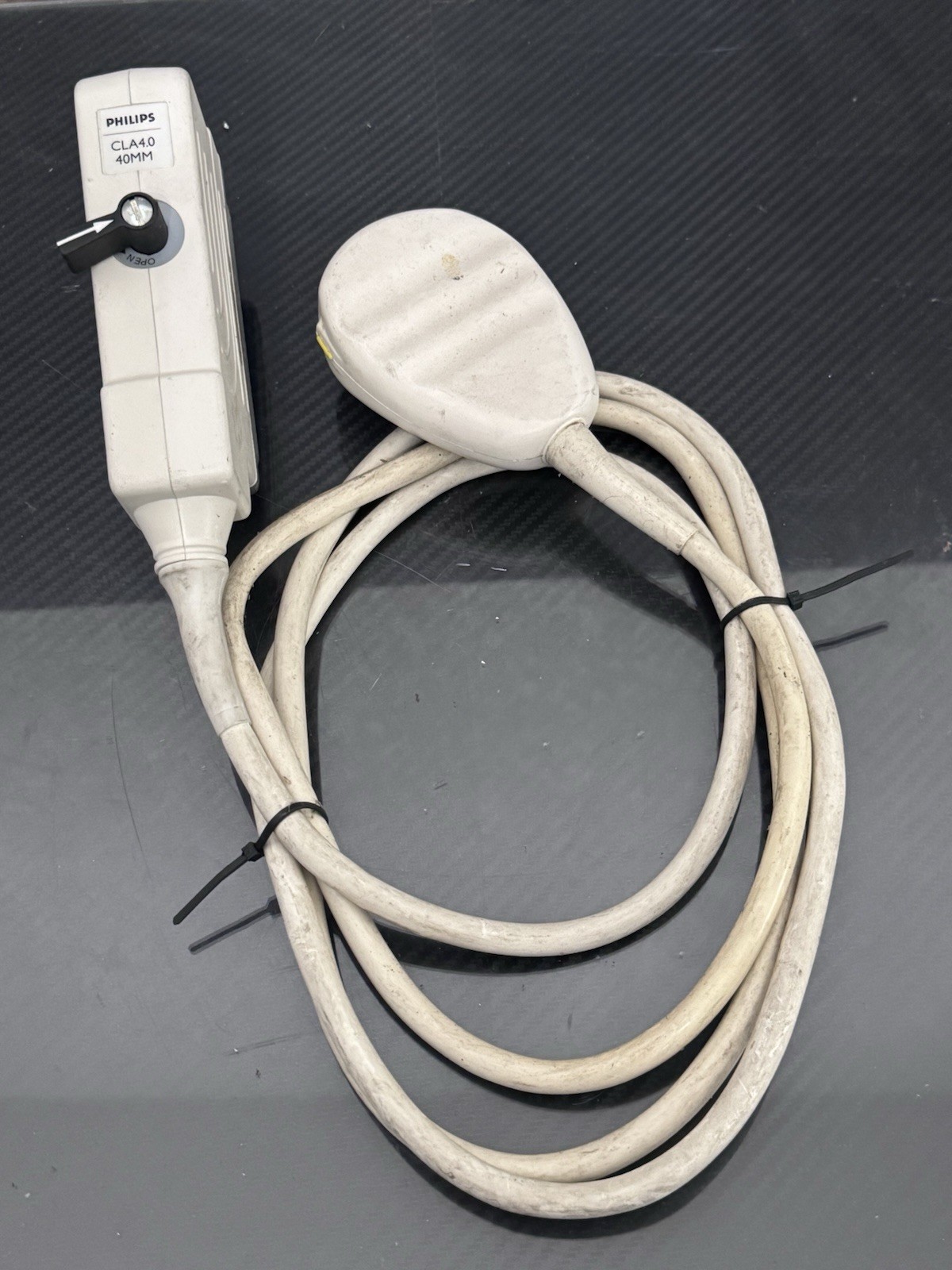 PHILIPS CLA4.0 40MM 02C08F 4000-0941-01 Convex Array Ultrasound Probe