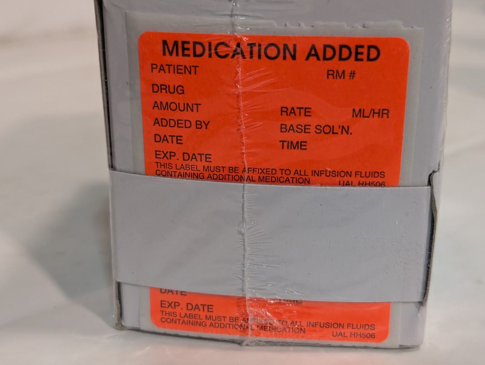 12 rolls PDC/United Ad Label ULFP242 ULHH506 59700854 medical labels lot