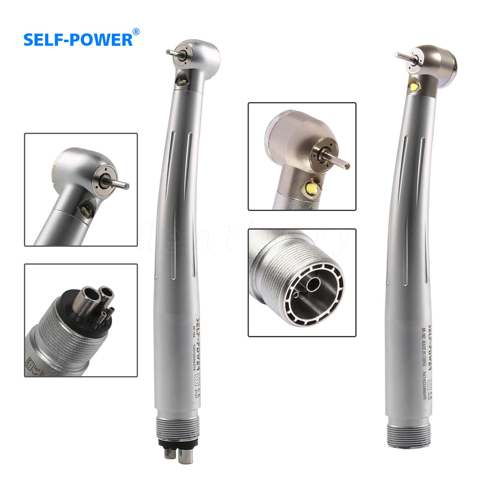NSK Style Dental LED Fiber Optic E-generator/ High Speed Handpiece Turbine 2/4H
