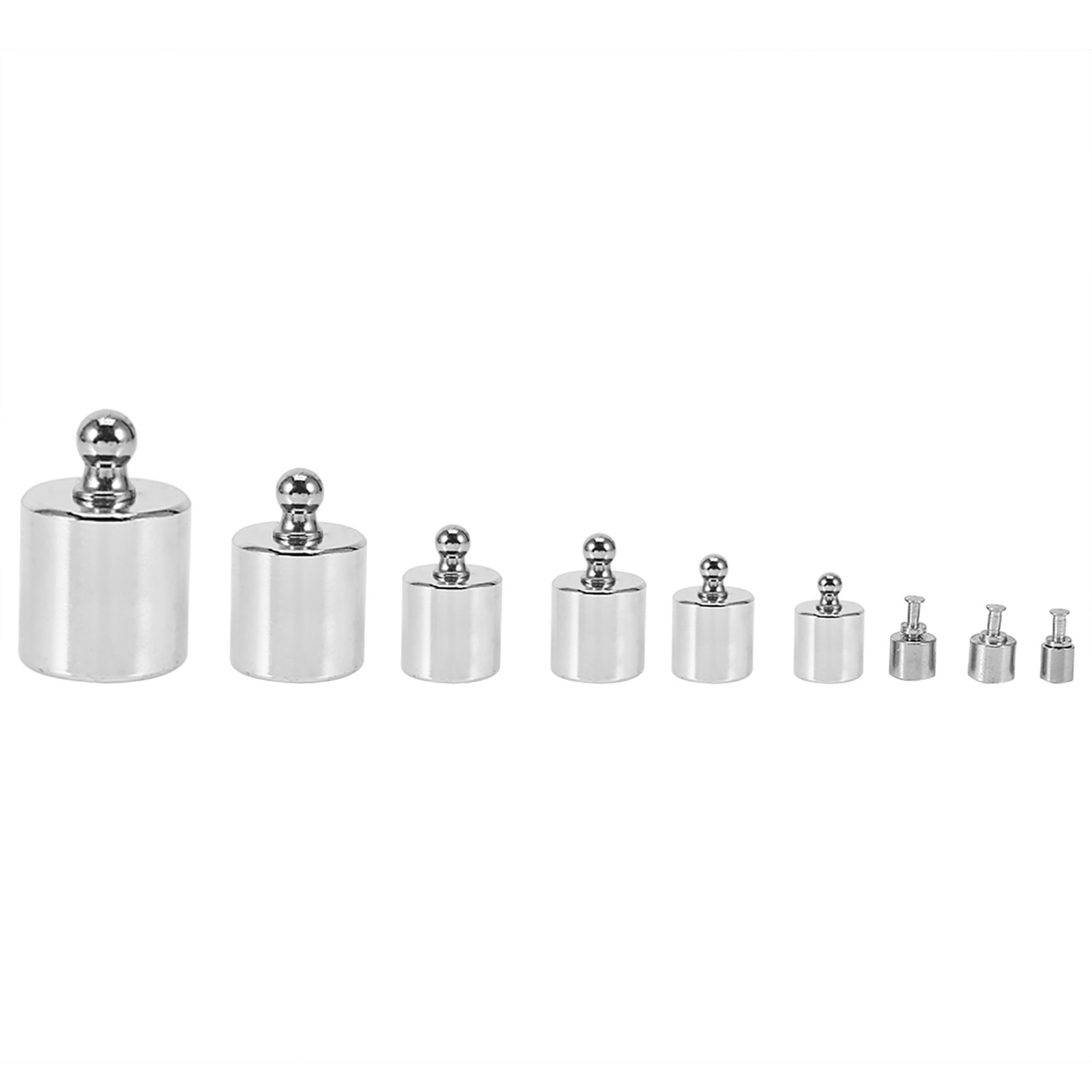 17Pcs 211.1g 10mg-100g Grams Precision Calibration Weight Set Test Jewelry