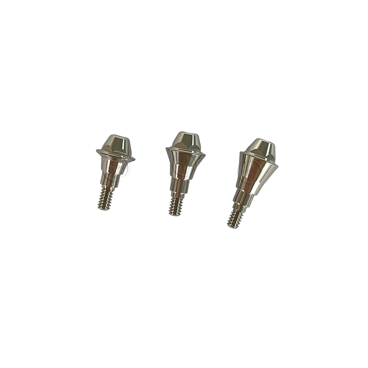 20 pcs Dental Titanium Multi unit straight abutment to ICX platform D4.8