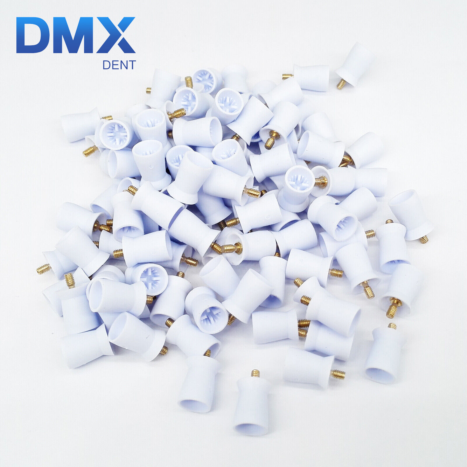Dental Prophy Prophylaxis Polishing Rubber Cups Webbed Screw-in Snap on Latch