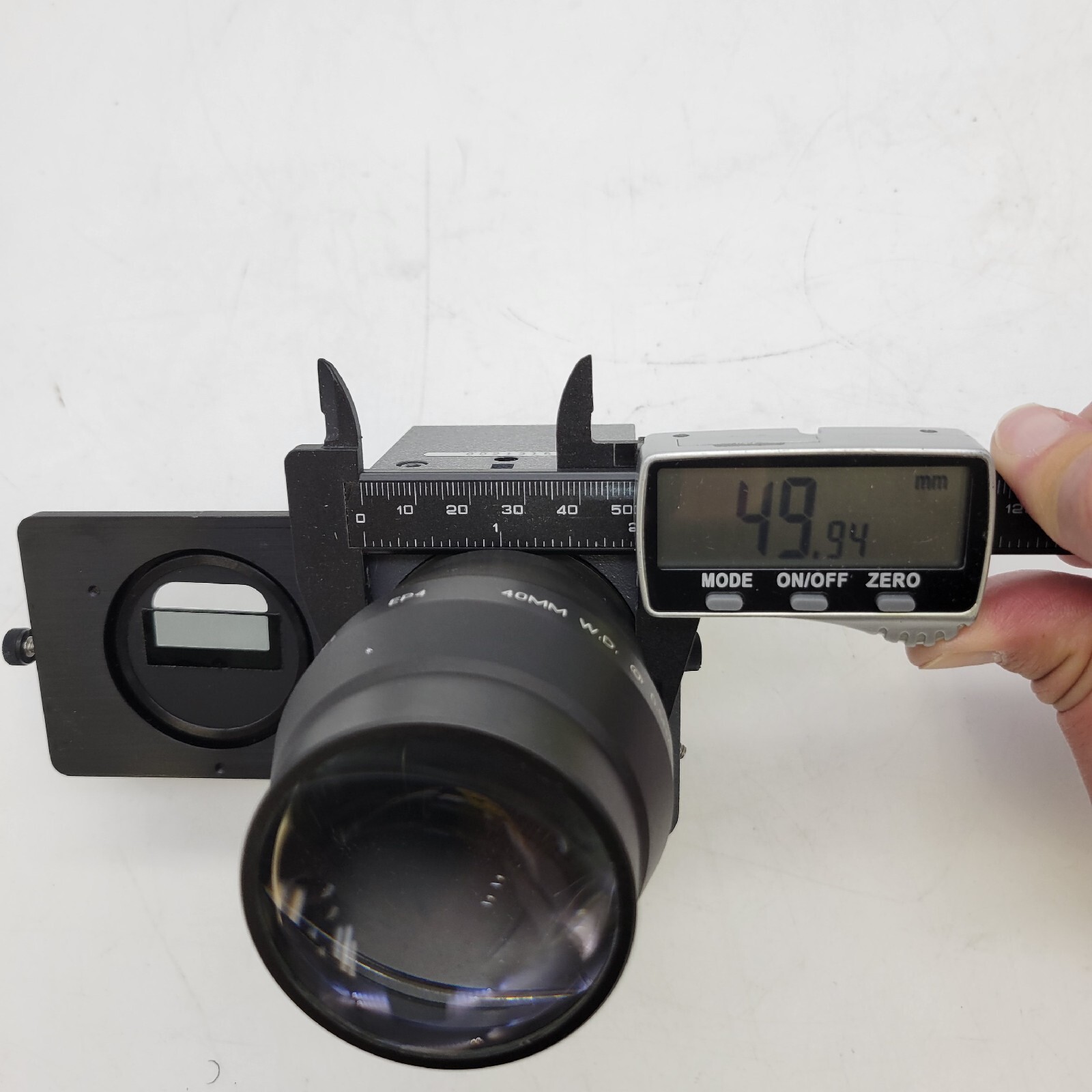 Hoffman Modulation Inverted Microscope Condenser Model EP4 40mm WD 0.5NA HMC 40