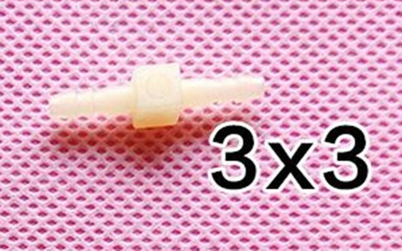 10pcs/bag Dental Fitting Connector For Dental Air Water Plastic Tube Fitting