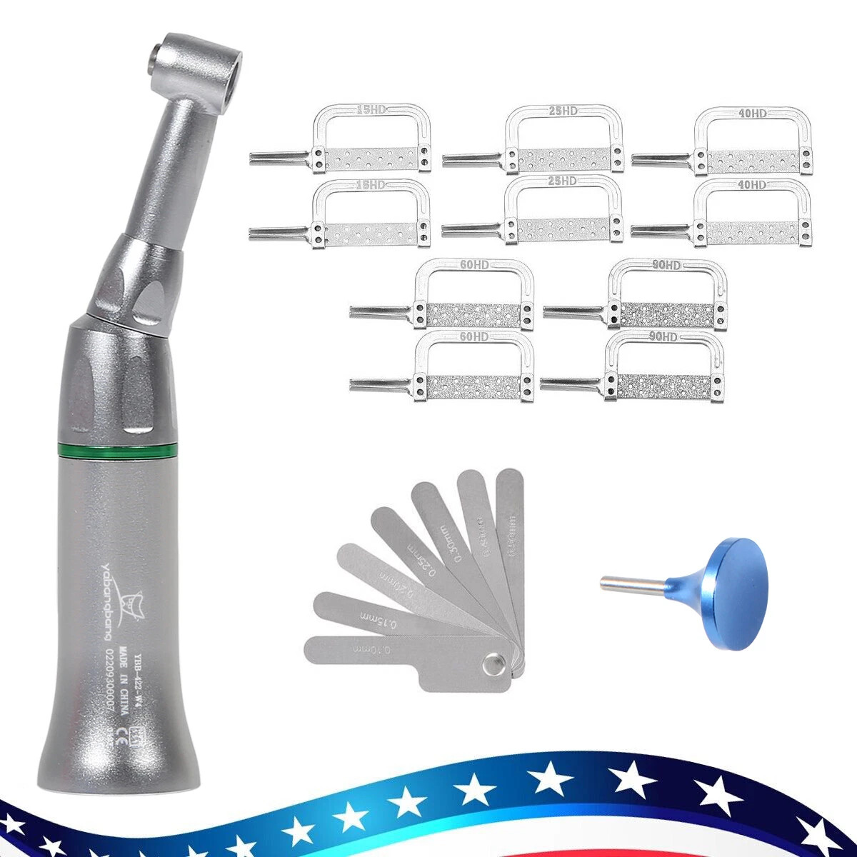Dental IPR 4:1 Reduction Interproximal Stripping Contra Angle Handpiece