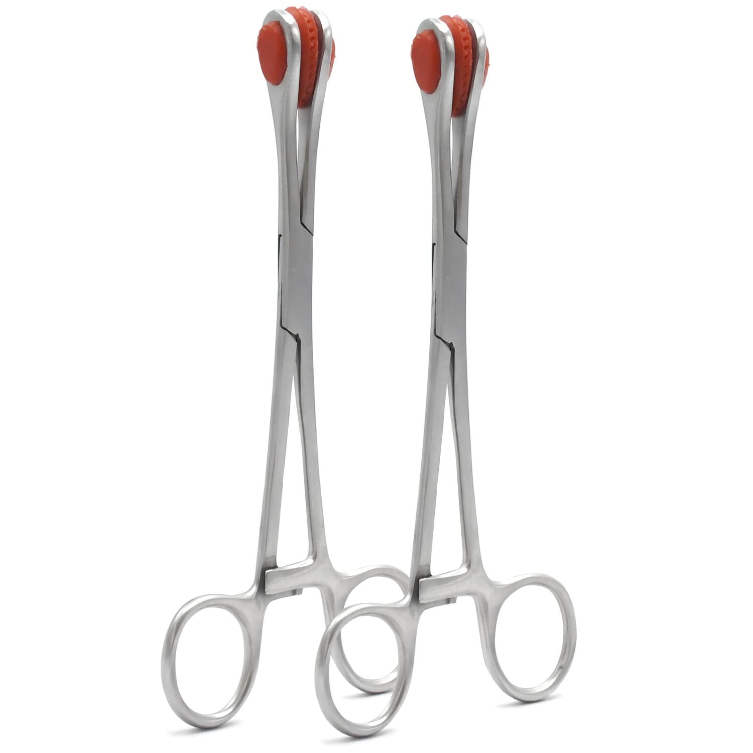 2 Pcs Young Tongue (STR) Seizing Forceps 7″ Oral Dental Surgical Medical Inst.