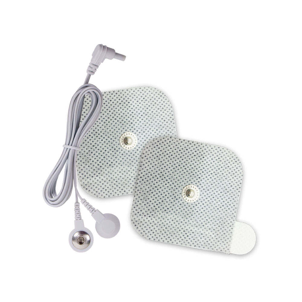 AccuRelief Universal TENS Unit Supply Kit, Pads and Lead Wires 4 Sets of 2 Pairs