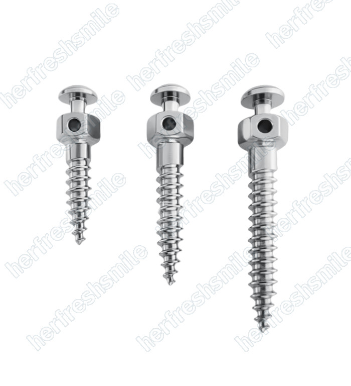 14Sizes Dental Mini Screw Micro Implants Achor Screws Orthodontic Titanium Alloy