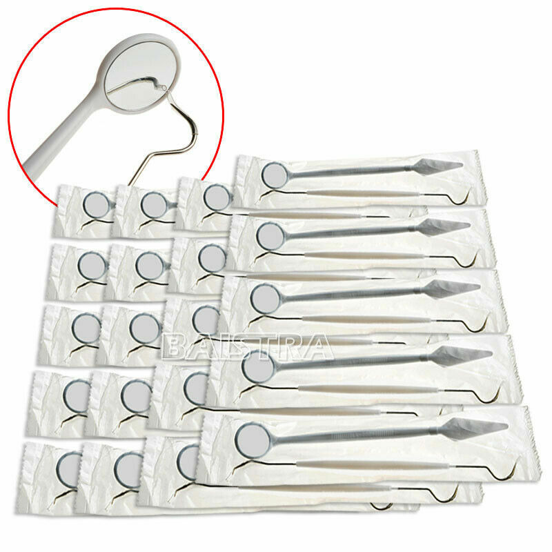 Dental Disposable Instruments Supplies Tweezers Mirror And Explorer Probe Kits