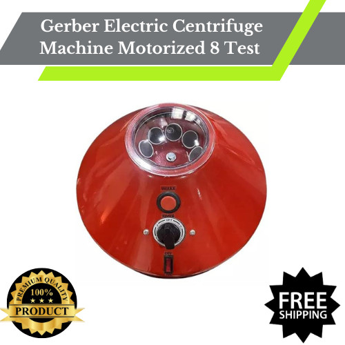 Gerber Electric Centrifuge Machine Motorized 8 Tube Lab Medical Centrifuge