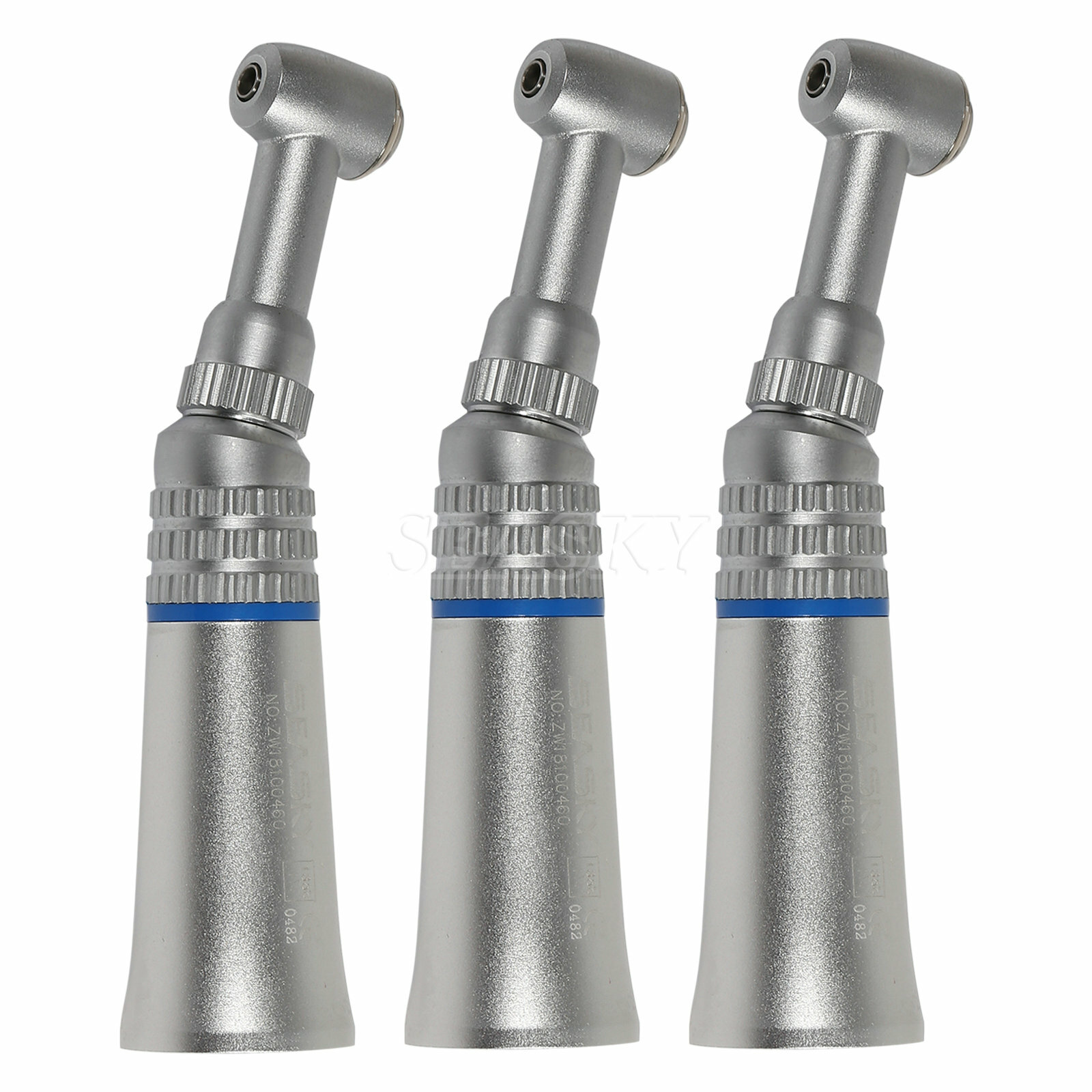 3 NSK Style Dental Push Button Slow Low Speed Contra Angle Handpiece CA 2.35mm