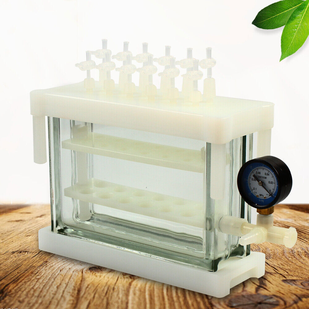 New 12 Position solid phase extraction vacuum SPE manifold e For Lab areas