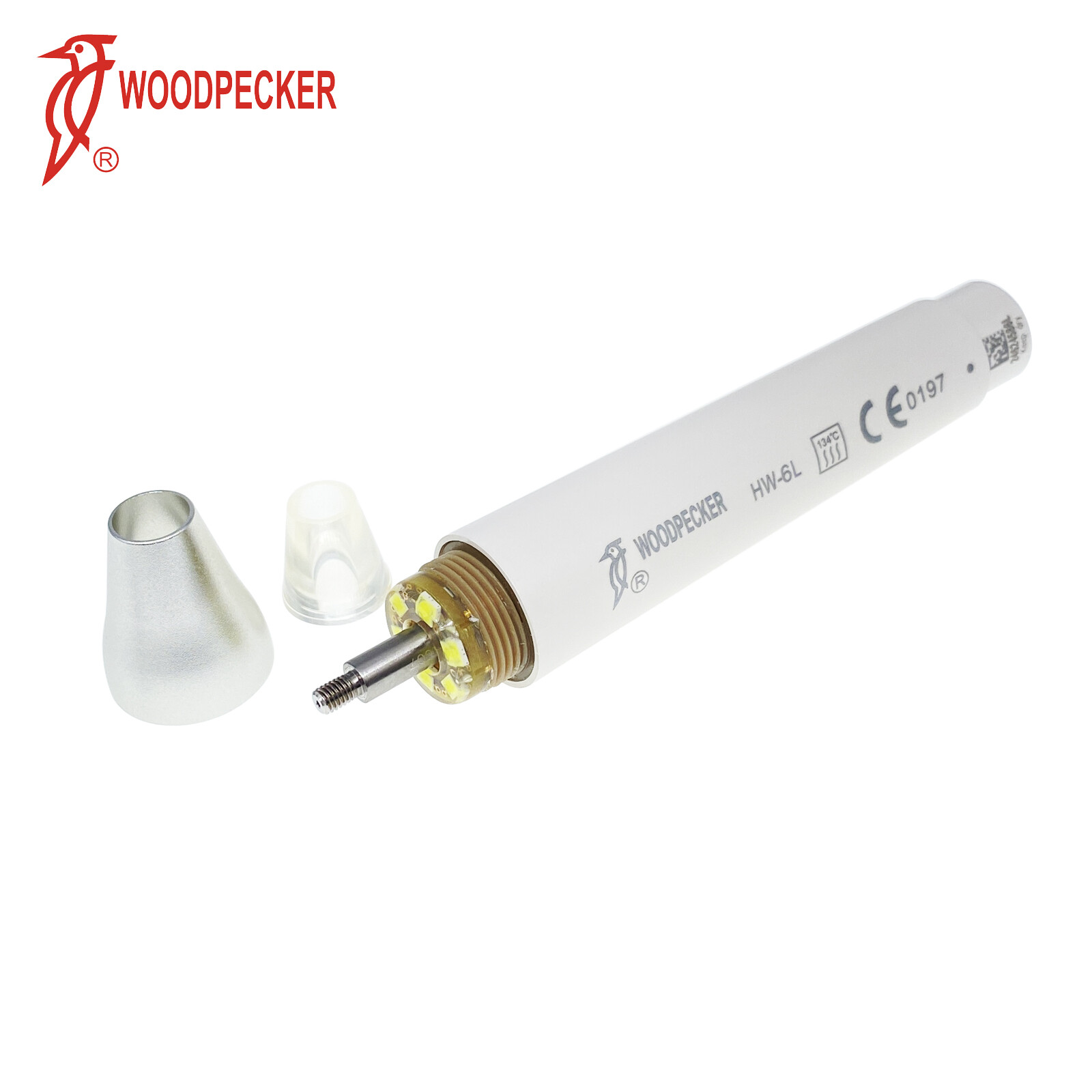 Woodpecker HW-3H HW-5L HW-6L Dental Ultrasonic Piezo Scaler Handpiece Compatible