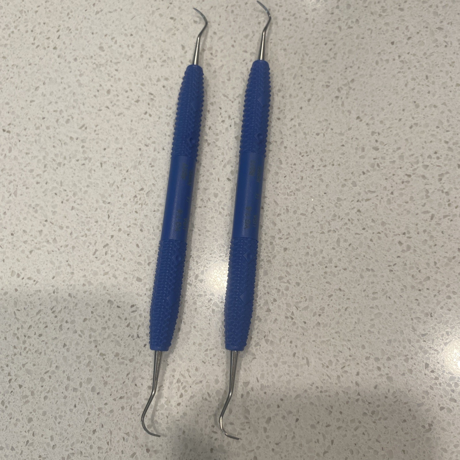 2 Dental Younger Good Curettes 7/8 Silicon Handle Periodontal Scalers