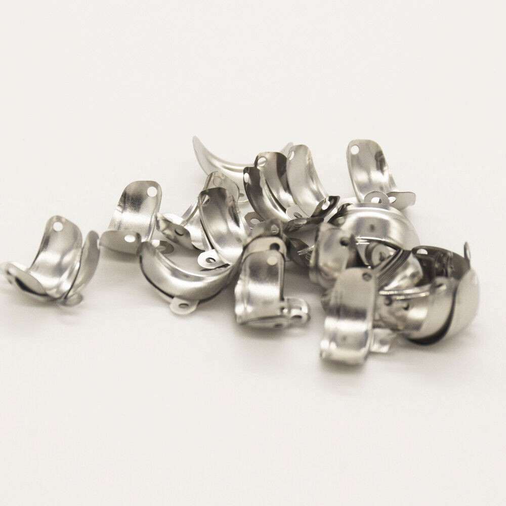100 Dental Metal Matrices Sectional Matrix Refill Soft Band 5.5mm M4 Tall Molar