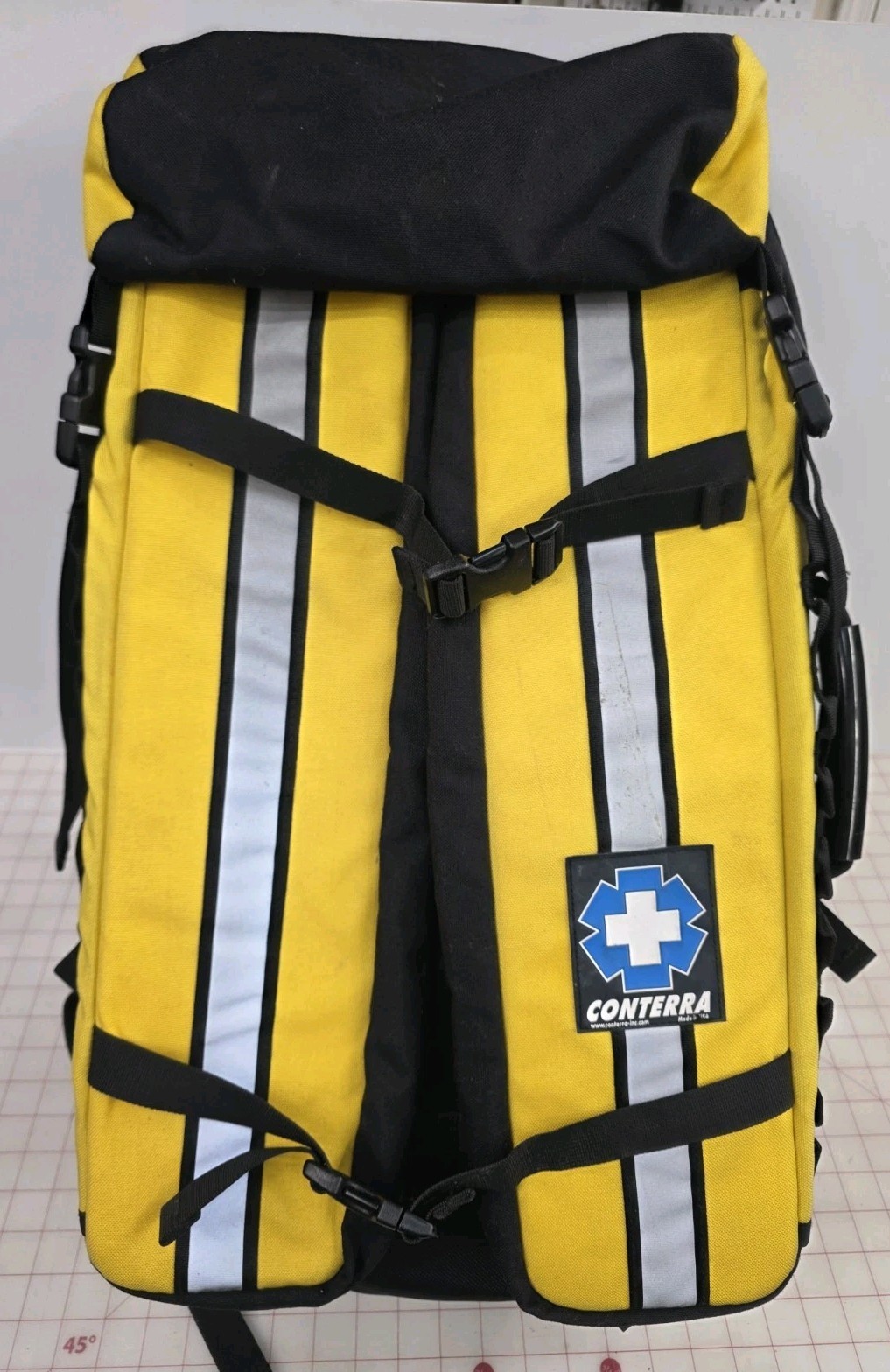 Conterra ALS Extreme Pack Medic EMT Paramedic Emergency Backpack Safety Yellow