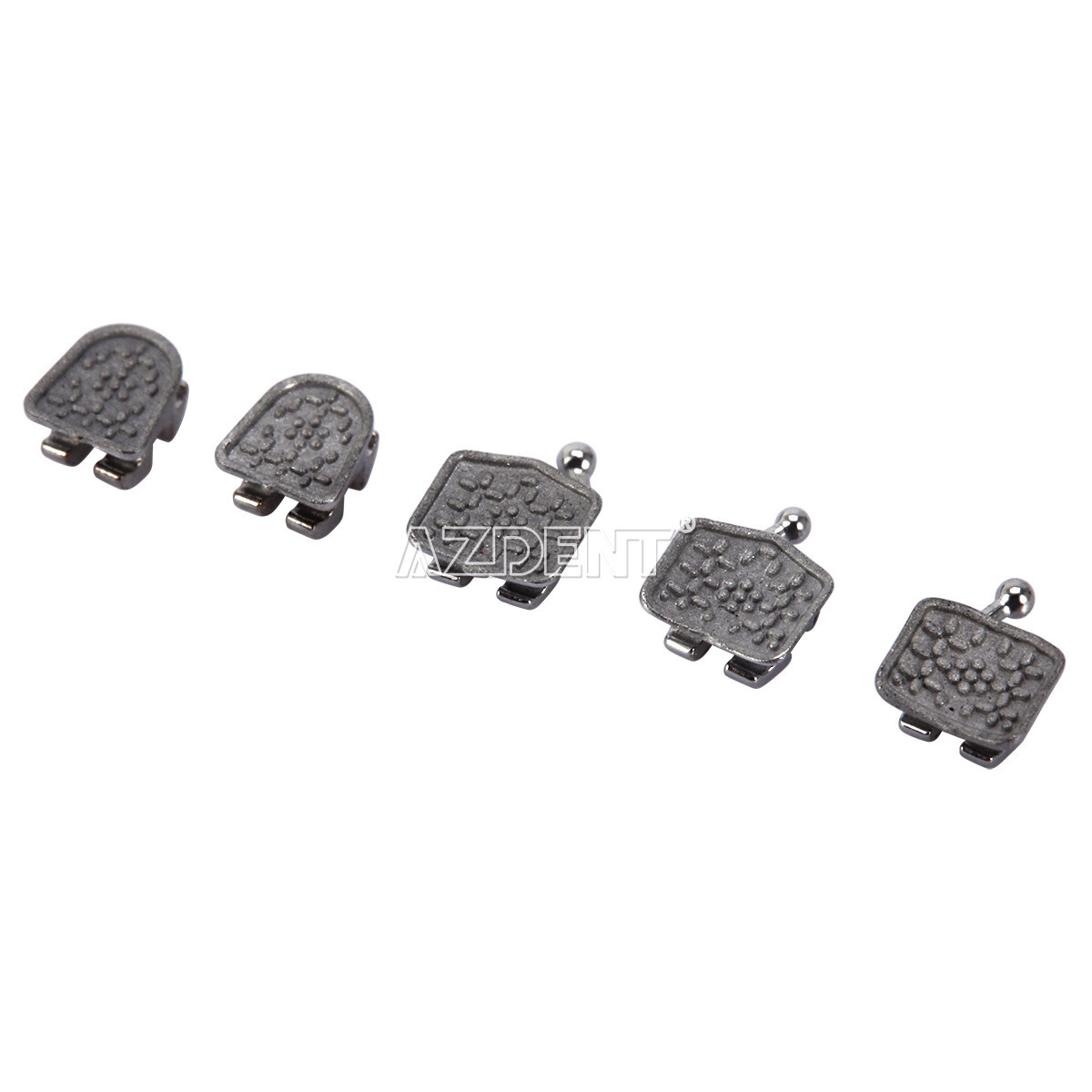 10X AZDENT ortodoncia brackets dental monobloque mini Roth 0.022 Ganchos 345 USA