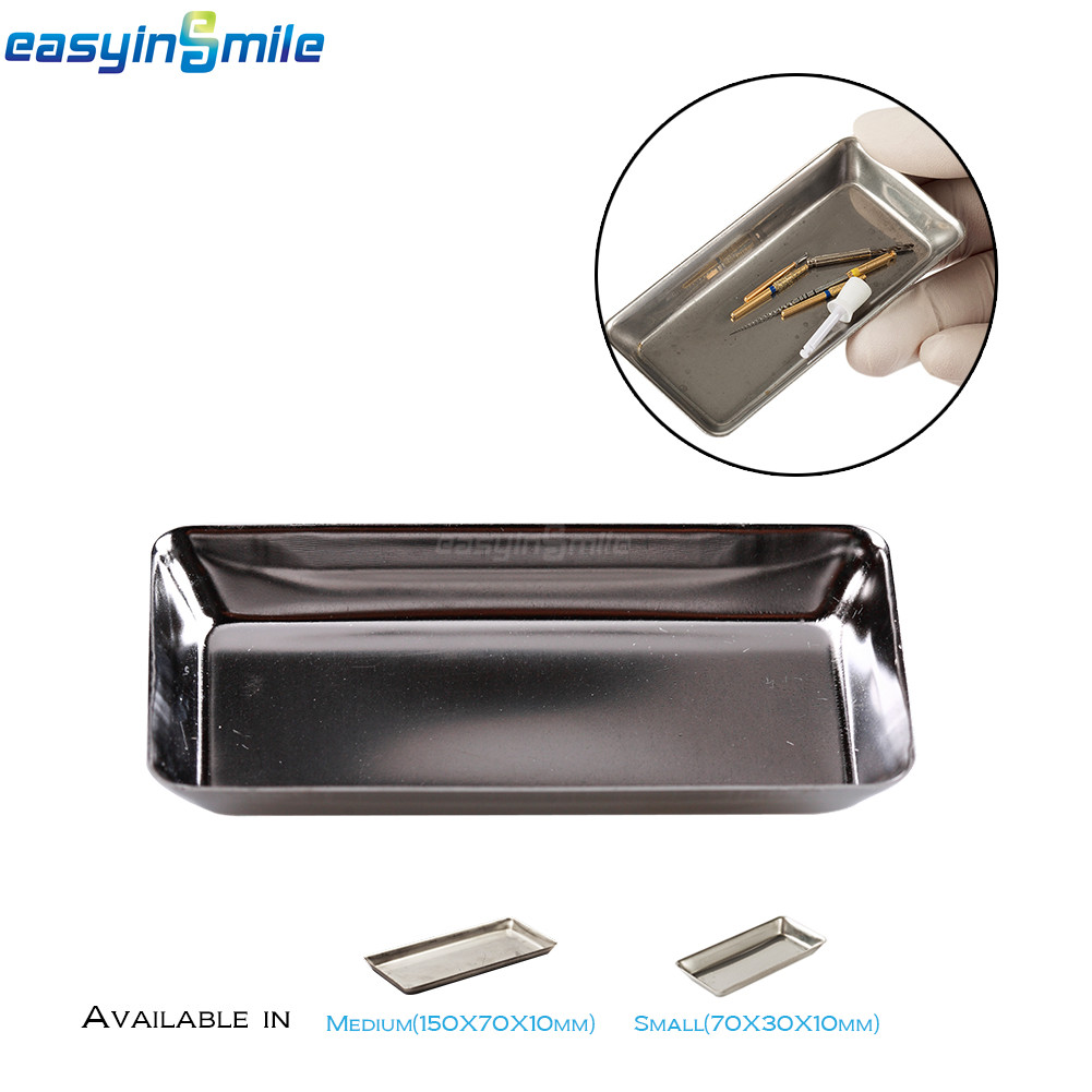 1Pcs Dental Stainless holder Medical Instrument Organizer Tray Small EASYINSMILE
