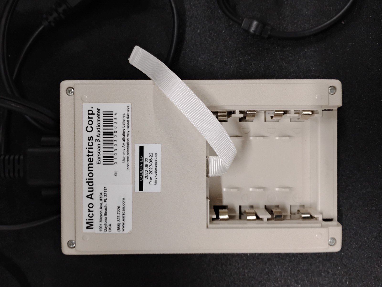 Micro Audiometrics Earscan 3 Automatic Screening Audiometer (ES3S)