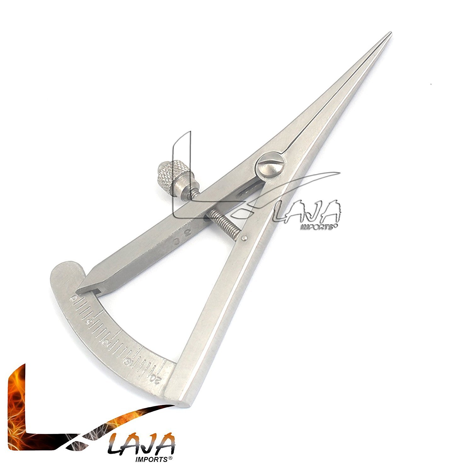 Castroviejo Caliper Surgical Dental Medical Instruments 0 to 20 MM 3.25″ (8.3cm)