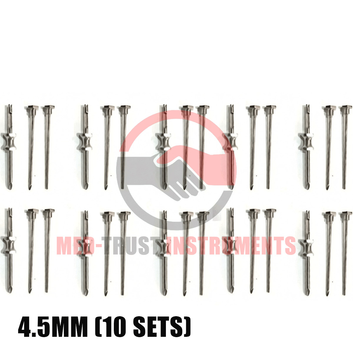 HRT Trocar 4.5mm Hormone Replacement Pellet Insertion Trocars 10 Sets