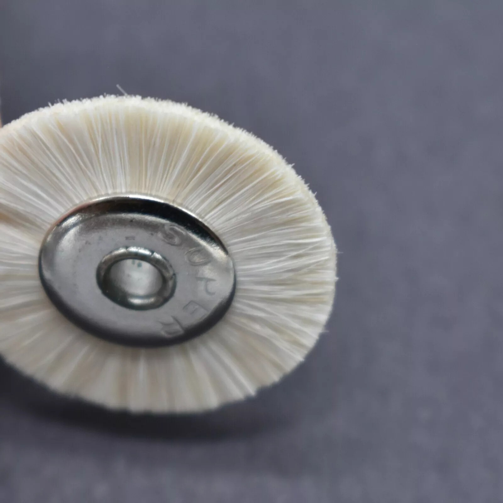 12 Pack 1″ Extra Soft Bristle Unmounted Rotary Brush 1/8″ Hole Jewelry Polish