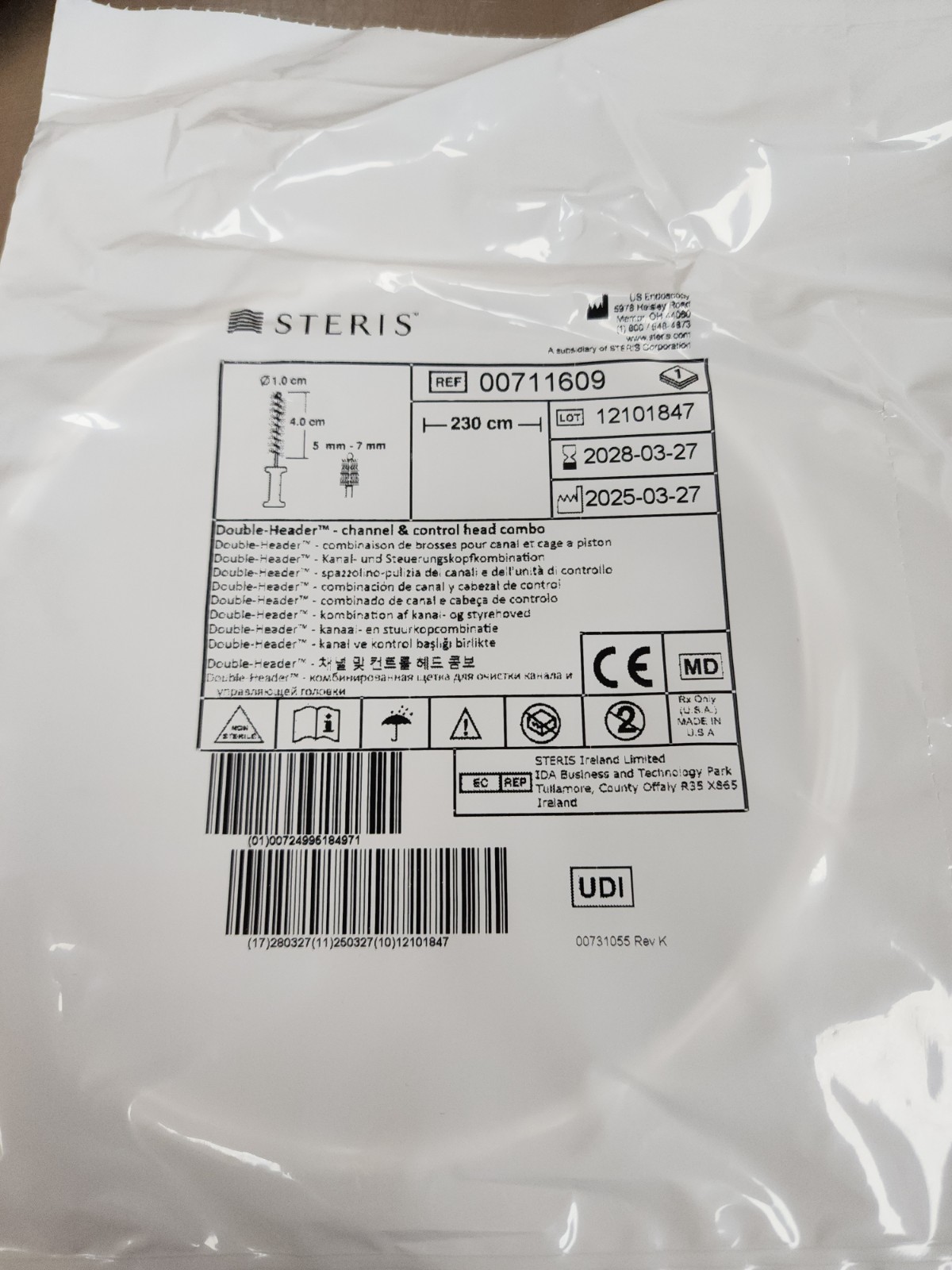 Steris Endoscopy Cleaning Brushes And Bite Blocks