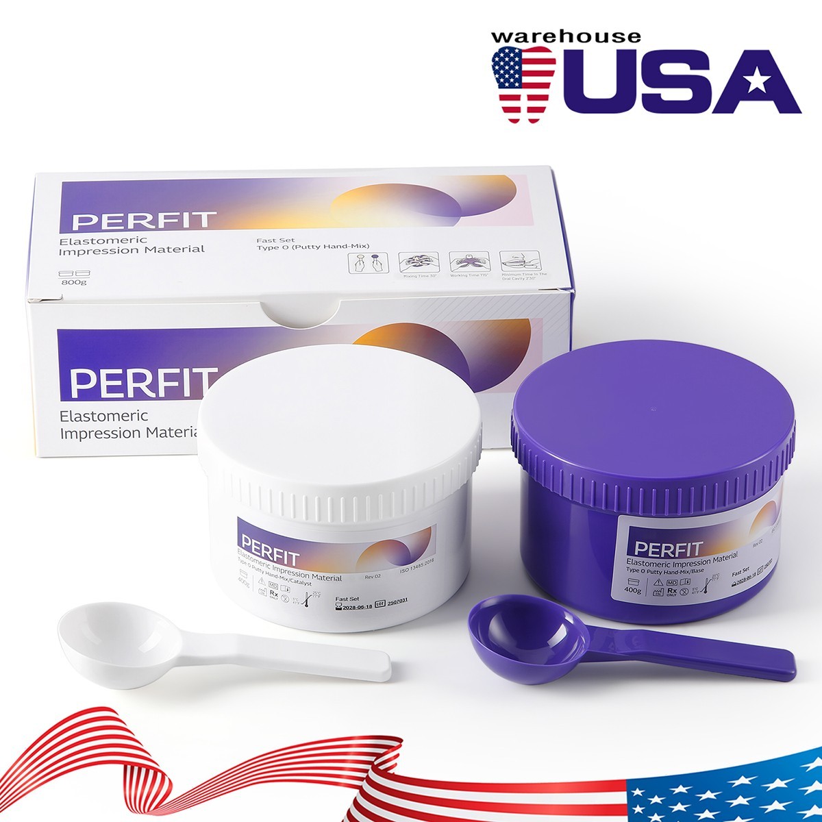Dental Silicone Elastomeric Impression Material Heavy & Light Body Normal/Fast