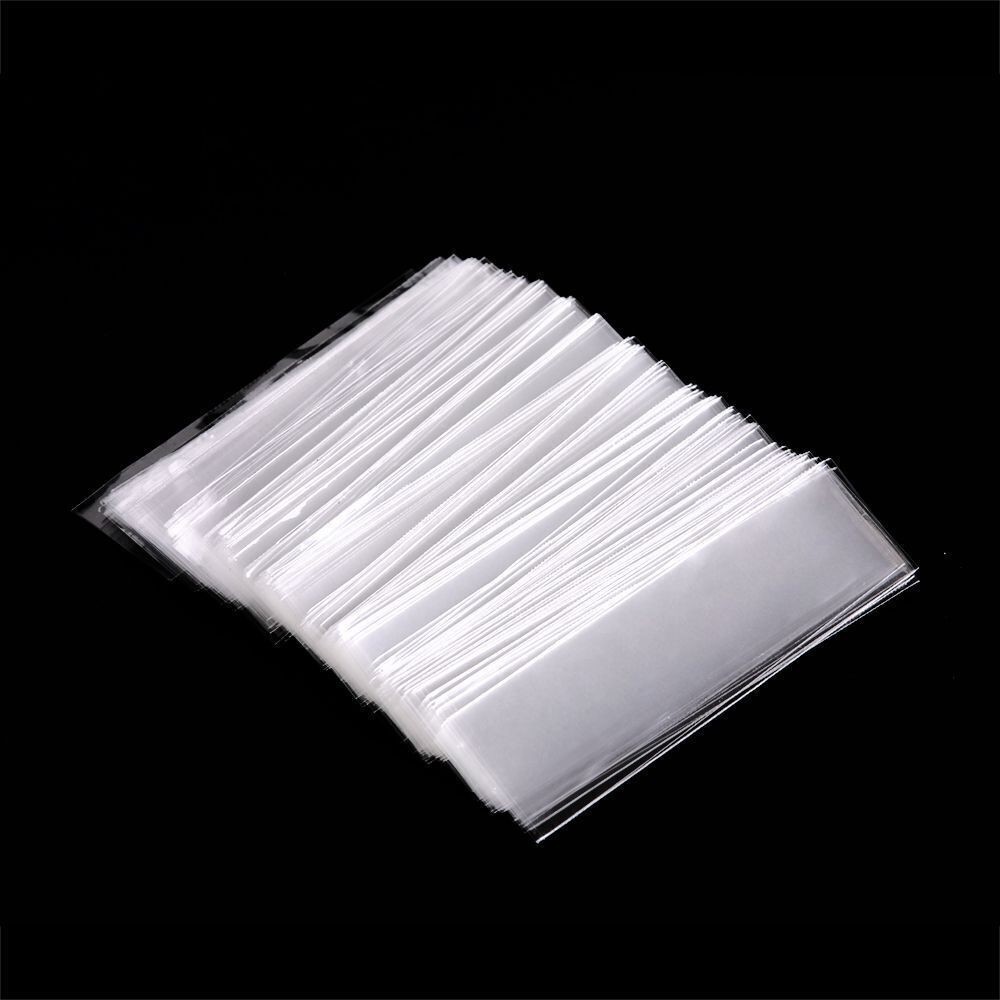 200 Pcs/Box Dental Lab Disposable Curing Light Guide Stick Sleeve Cover 18x67mm