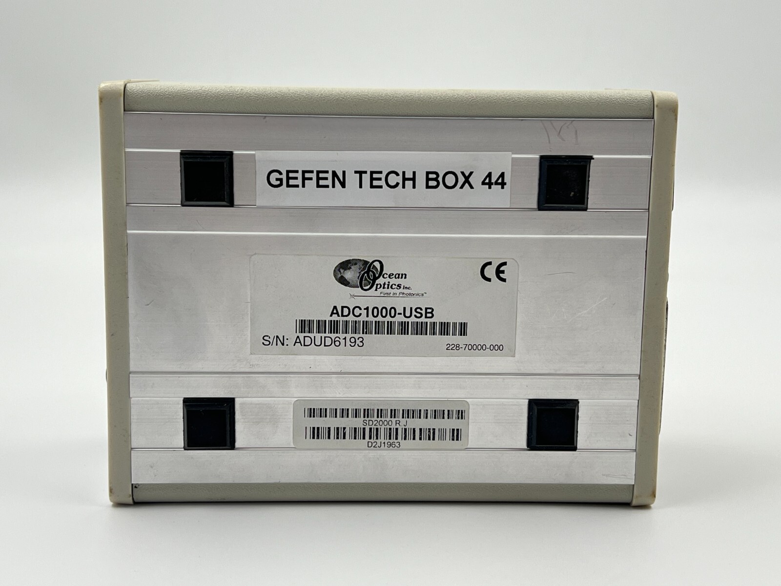 OCEAN OPTICS SD2000 FIBER OPTIC SPECTROMETER / ADC1000-USB