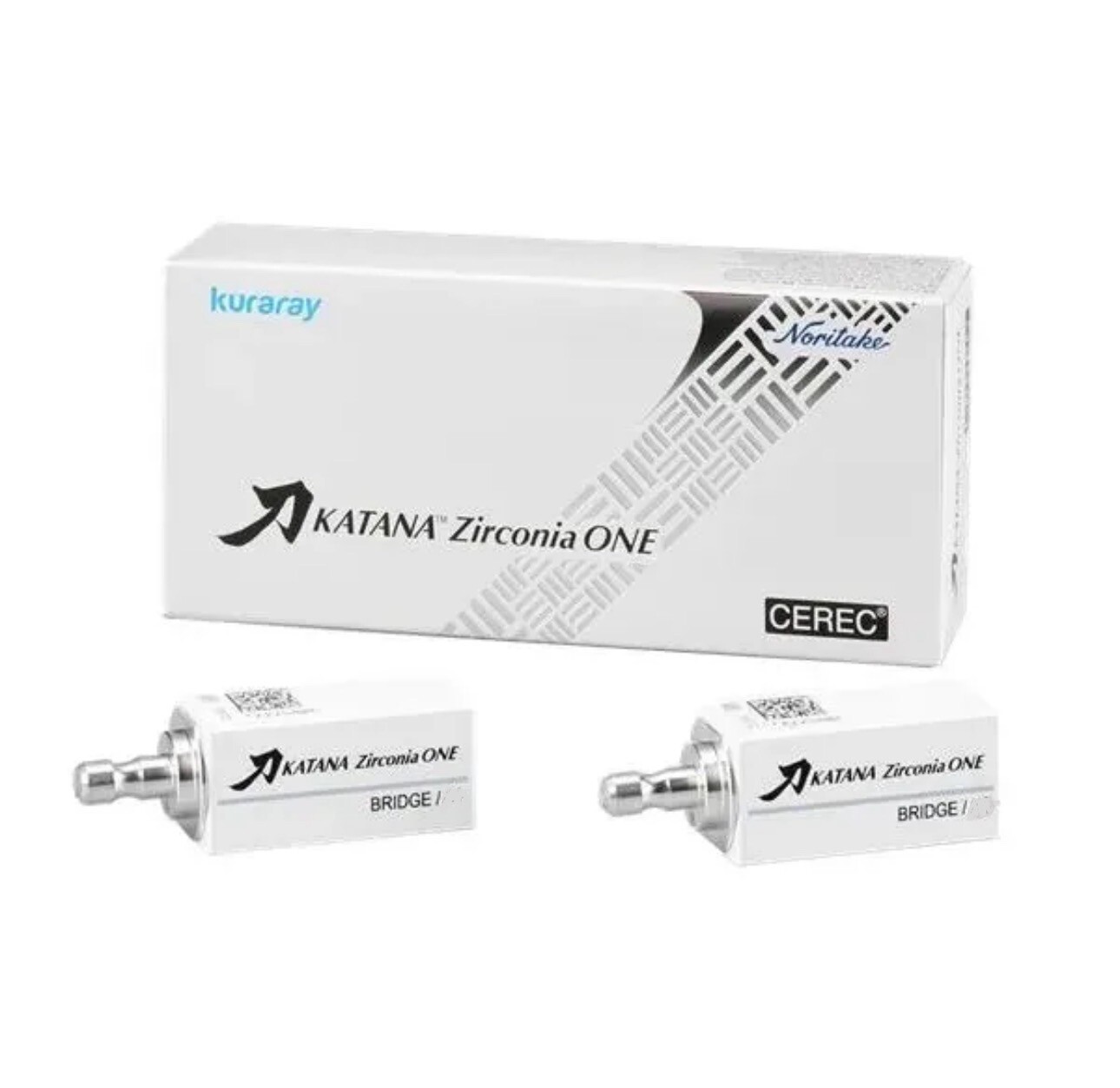 KATANA Zirconia ONE Bridge Blocks A1, B1, C1 (Combo Pack) For CEREC 3/Bx