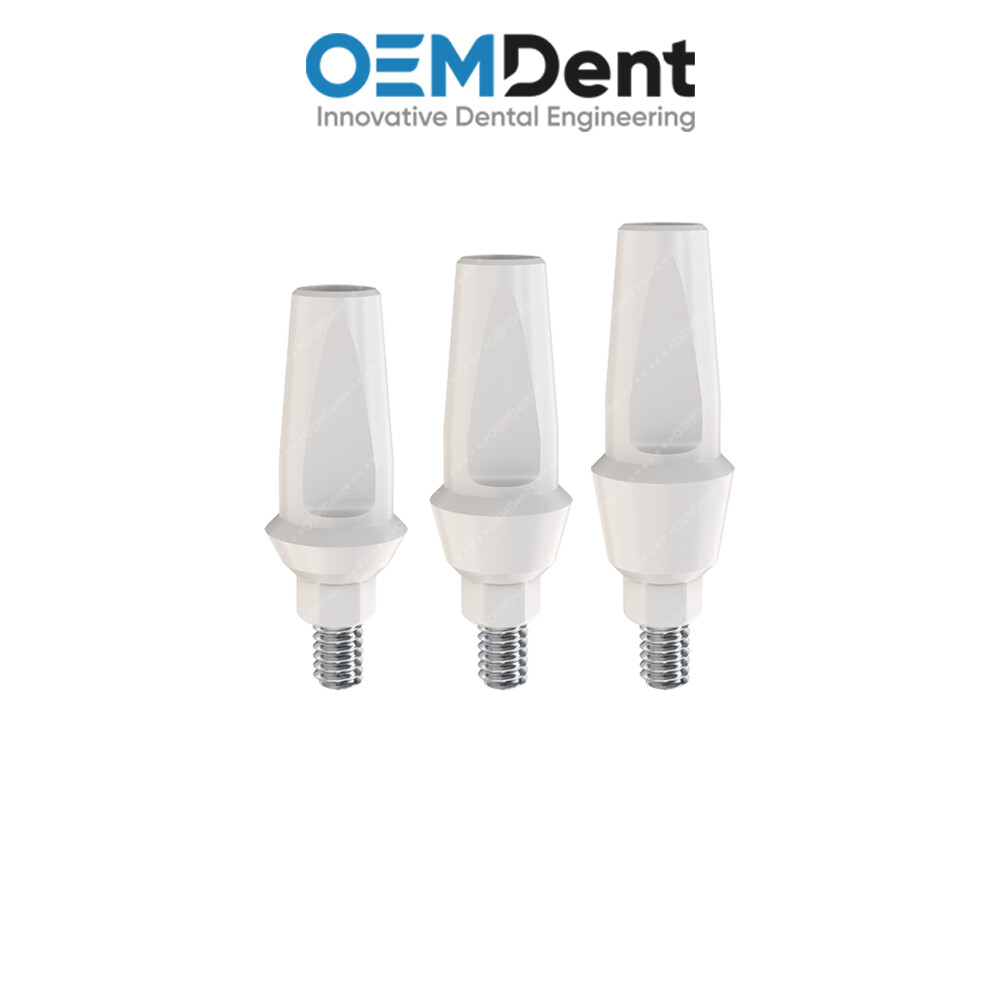 Peek Temporary Anatomic Straight Prosthetic – Zimmer® Int Hex2.42mm Compatible