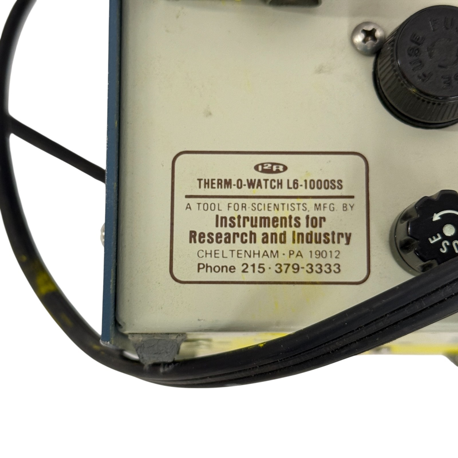 I2R Therm-O-Watch Variable Voltage Controller 1000 Watts Capacity L6-1000SS