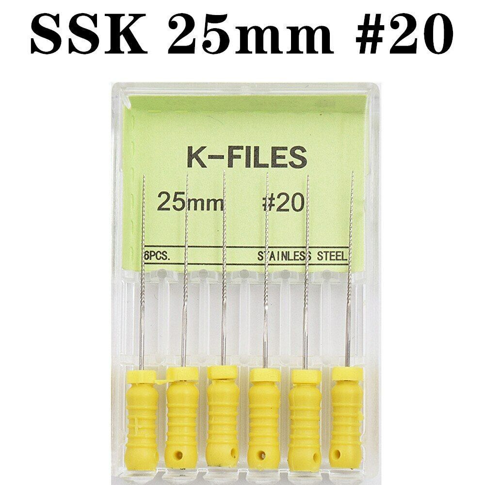 Dental Root Canal Files Hand Use Endodontic C File 25mm / K File 21mm 31mm