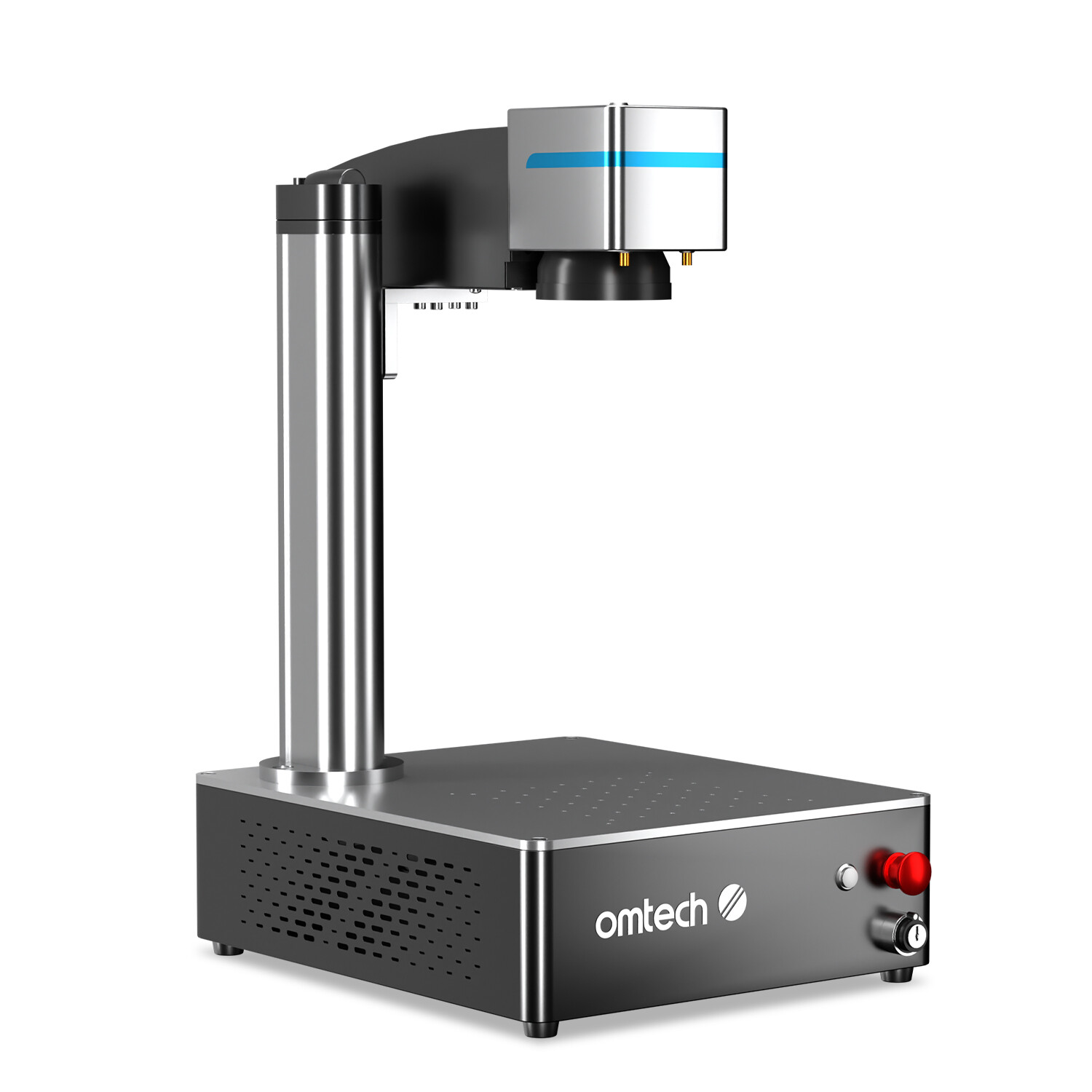 Secondhand 50W™ Intergrated Fiber Laser Marker Engraver 5.9×5.9-Galvo Compact 50