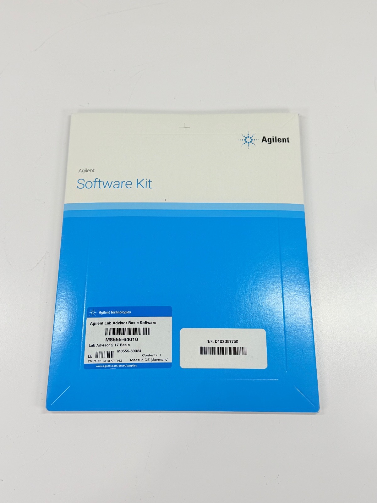 Agilent M8555-64010 Lab Advisor Basic 2.17 Software / Infinity 1100 1200 1260