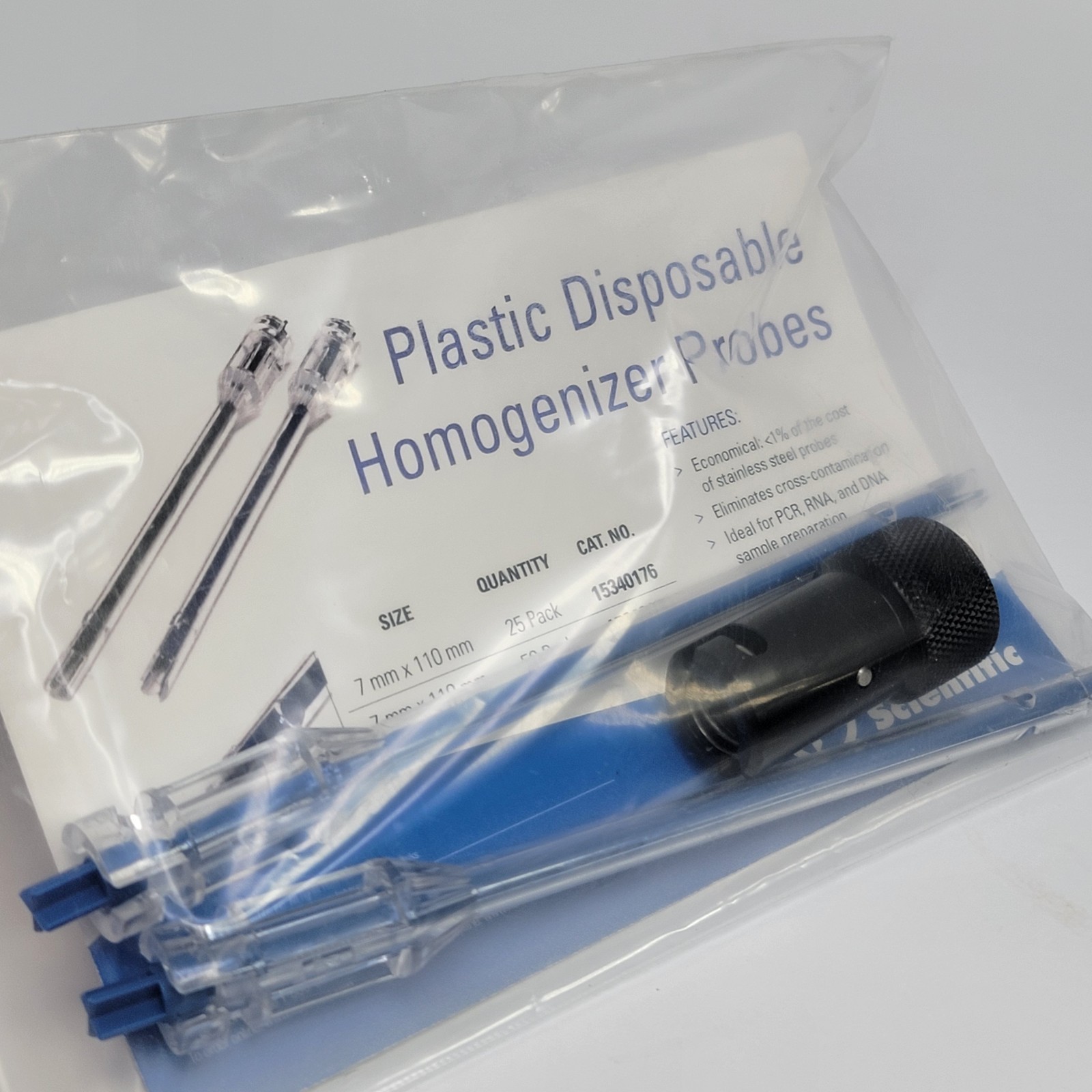 NEW – WITH ACC. – FISHER SCIENTIFIC 150 Handheld Homogenizer Cat. No. 15-340-167