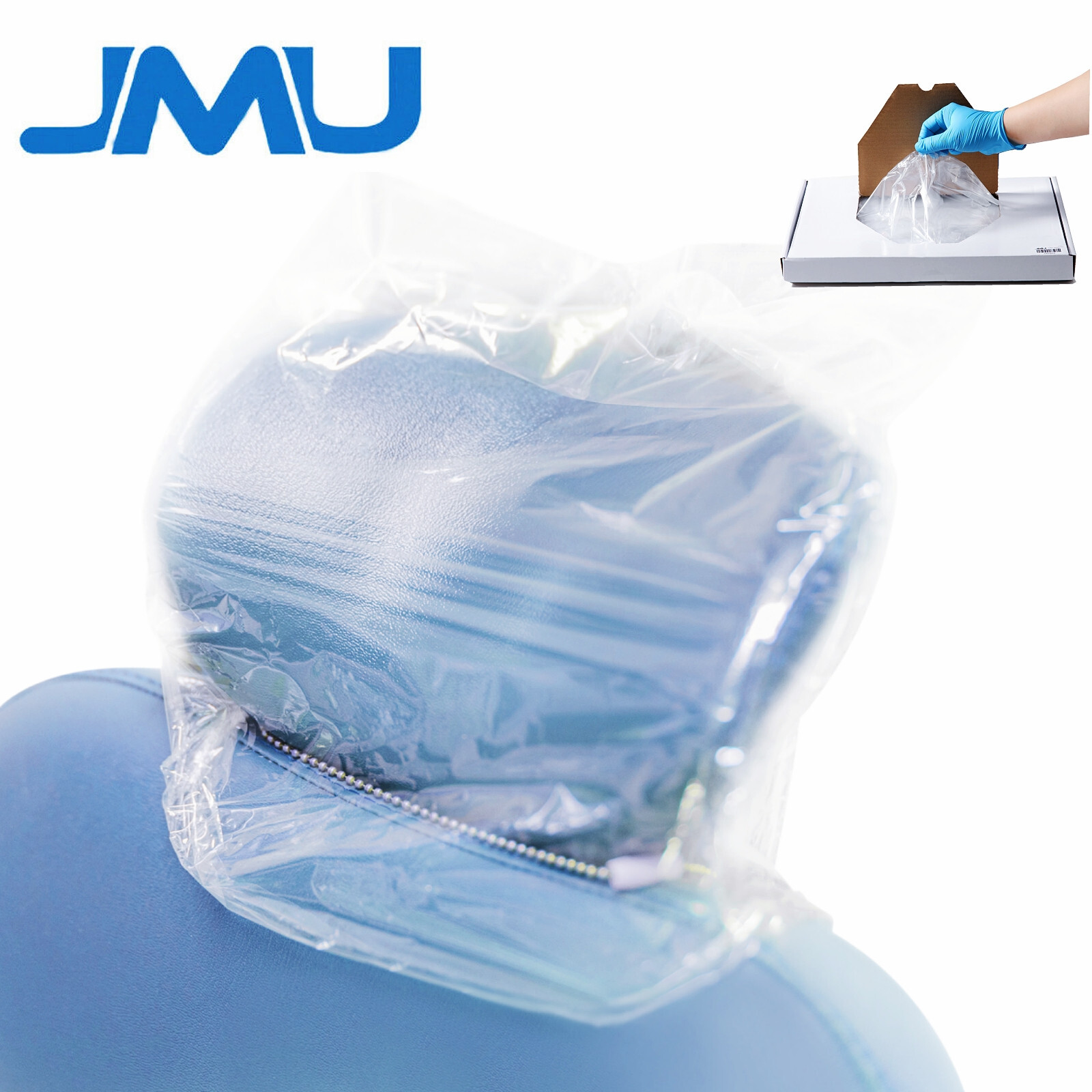 3000pcs Dental Headrest Cover Sleeves 10″X14″ Plastic Chair Cover Protector